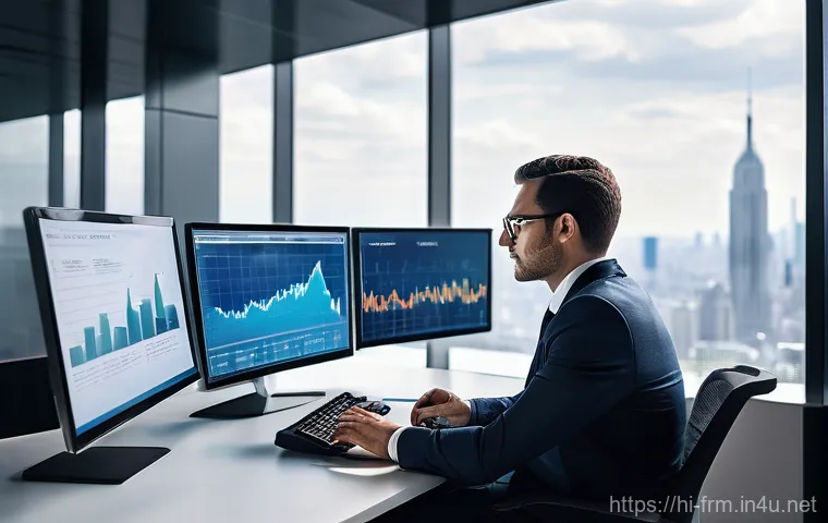 재무위험관리사와 보험계리사의 비교 - **Prompt for a Financial Risk Manager (FRM):**
    "A highly focused male financial risk manager, ap...